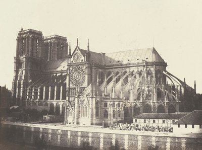 Église Notre Dame - Südseite von Francois-Auguste Renard