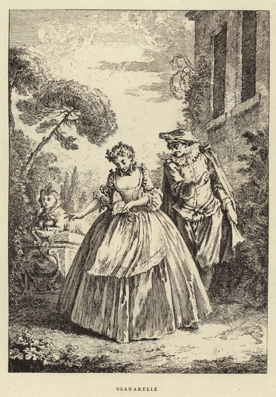 Sganarelle (Stich) von Francois (after) Boucher