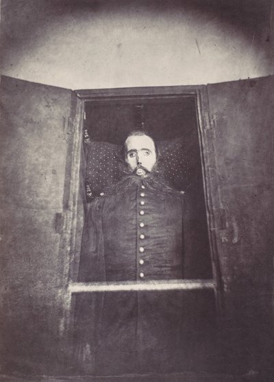 [Die Leiche von Kaiser Maximilian I. von Mexiko], 1867 von Francois Aubert