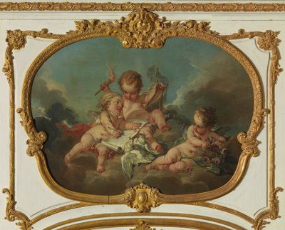 Allegorie der Lyrischen Poesie von François Boucher