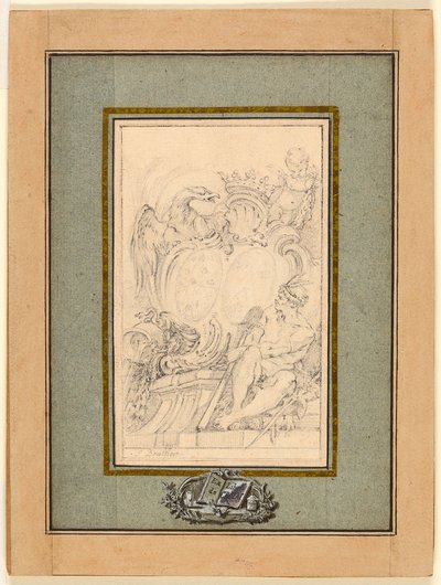 Wappenbuch für Crozat, Baron de Thiers von François Boucher