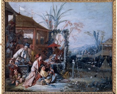 Chinoiserie: „Die Jagd“ von François Boucher