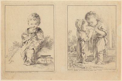 Kleiner Savoyer und die kleinen Milchtrinker von François Boucher