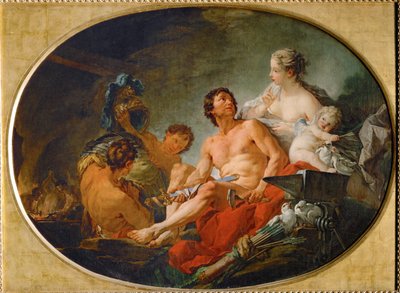 Die Schmieden des Vulkan von François Boucher