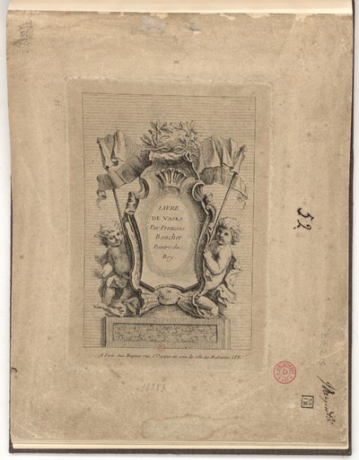 Buch der Vasen von François Boucher von François Boucher