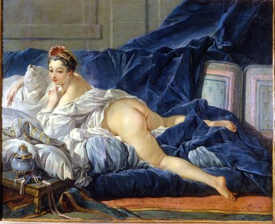 Die Odaliske. Gemälde von François Boucher (1703 - 1770) von François Boucher