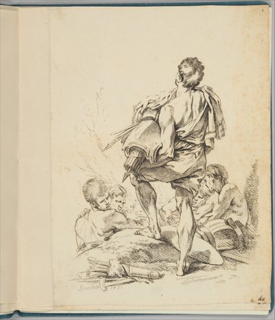 Neues Buch der verschiedenen Figuren von François Boucher