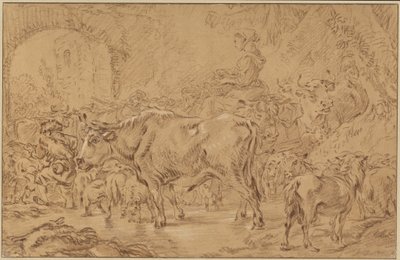 Rückkehr zur Herde von François Boucher