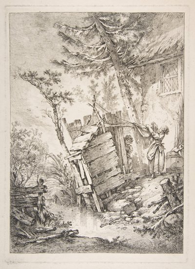 Die Wäscherin von François Boucher