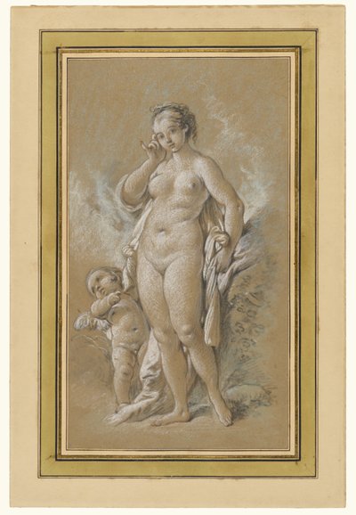 Venus und Amor von François Boucher