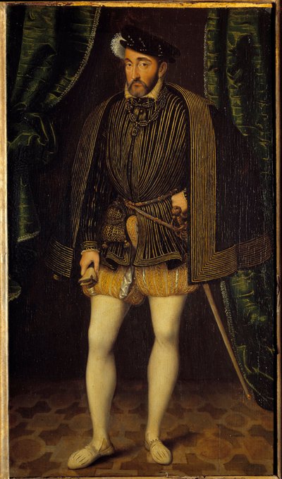 Porträt von Heinrich II., König von Frankreich von François Clouet