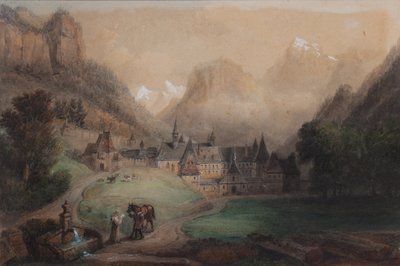 La Grande Chartreuse von Francois Edme Ricois