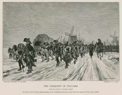 Die Eroberung Hollands von Francois Flameng