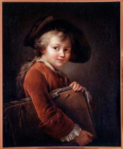 Ein junger Schüler (nach Francois Hubert Drouais) von Francois Hubert Drouais