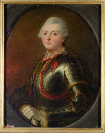 Admiral Charles-Henri Theodat (1729-94) Graf von Estaing, 1769 von Francois Jean Baptiste Topino Lebrun