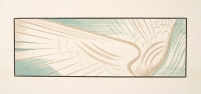 Grafische Illustration aus Prométhée Enchaîné von Aeschylus, veröffentlicht 1941 von Francois Louis Schmied