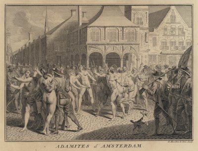 Adamiten auf den Straßen von Amsterdam, Niederlande von Francois Morellon la Cave
