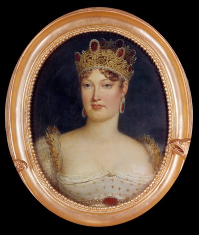 Medallionporträt der Kaiserin Marie-Louise von Baron François Pascal Simon Gérard