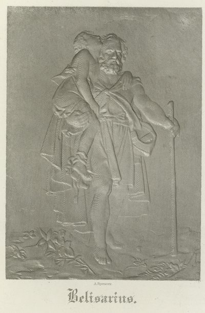 Belisarius trägt seinen jungen Führer von Francois Pascal Simon Gerard