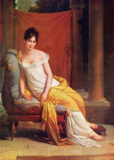 Porträt von Julie Récamier, 1802 von Francois Pascal Simon Gerard