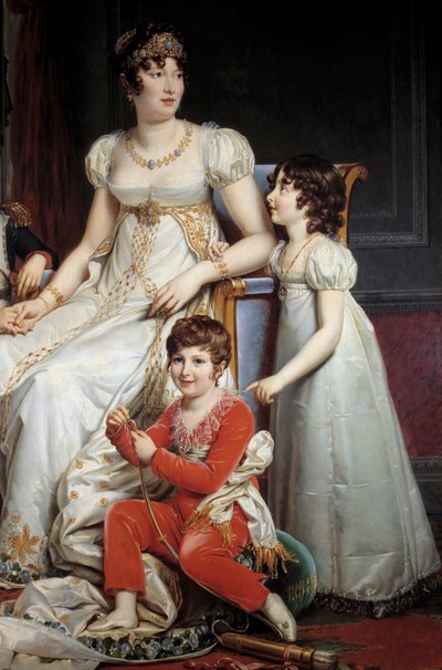 Porträt von Marie-Annonciade, bekannt als Caroline Bonaparte von Francois Pascal Simon Gerard