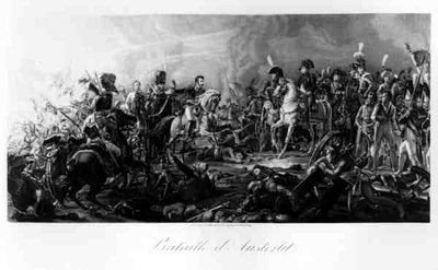 Die Schlacht von Austerlitz: General Rapp, Gouverneur von Danzig (1772-1821) stellt den besiegten Prinzen Repnin Napoleon im Jahr 1805 vor von Francois Pascal Simon after Gerard
