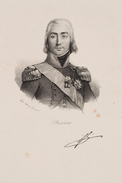 Porträt von Marschall Jean-Baptiste Bessières von Francois Seraphin Delpech