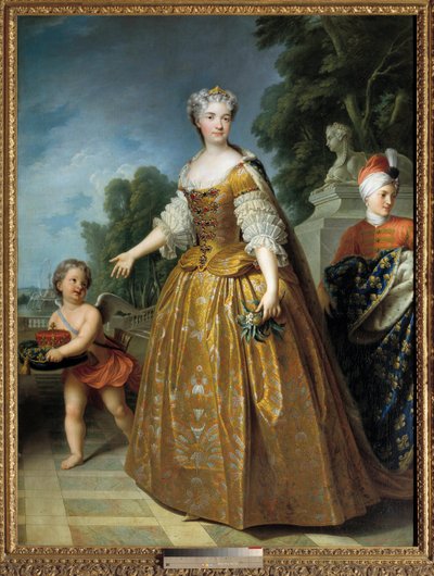 Porträt von Maria Lesczinska von Francois Stiemart