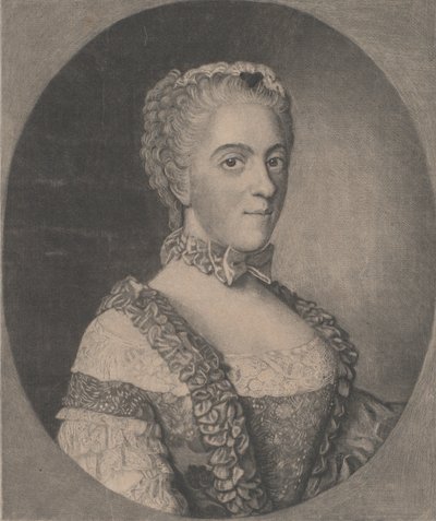 Porträt von Mme. Anne-Henriette de France, 1750 von Francois Xavier Vispre