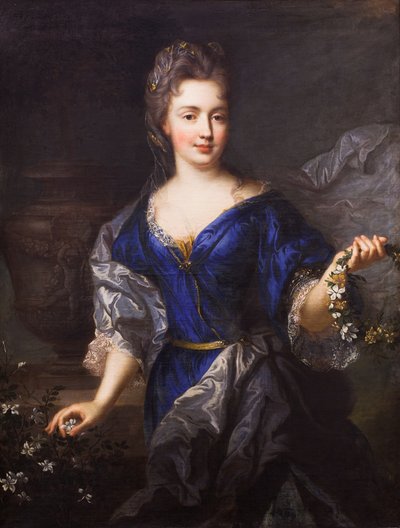 Porträt von Marie-Anne de Bourbon, Prinzessin von Conti, 1690 von Francois de Troy
