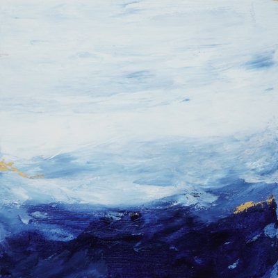 Tiefblauer Traum von Françoise Wattré