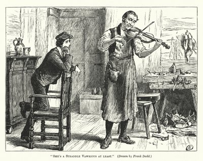 Sie ist mindestens eine Straddle Vawrious (Gravur) von Frank (after) Dadd