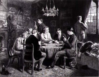 Reverie - Eine Stimme aus der Ferne, graviert von Robert W. Macbeth (1848-1910) veröffentlicht von Thomas McLean von Frank (after) Dicksee