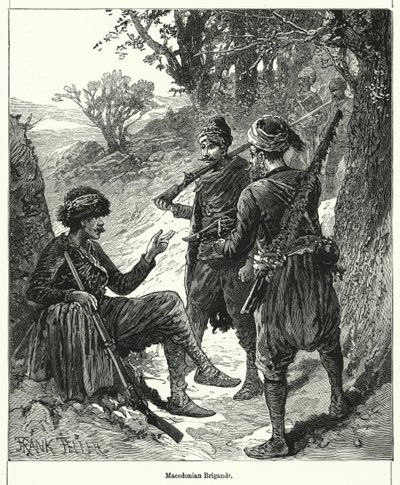 Mazedonische Briganten von Frank (after) Feller