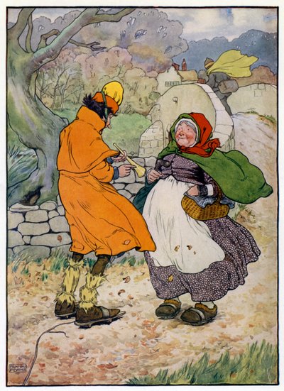 Illustration für Die Geschichte von Tom, dem Pfeifersohn von Frank Adams