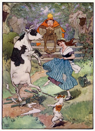 Illustration für Die Geschichte von Tom, dem Pfeifersohn von Frank Adams