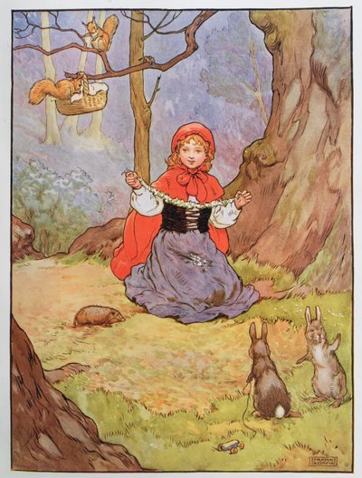 Rotkäppchen, Illustration aus 