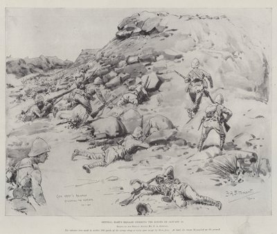 General Harts Brigade stürmt die Kopjes am 20. Januar von Frank Algenon Stewart