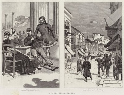 Athen illustriert von Frank Dadd