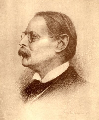 Edmund William Gosse, englischer Dichter, Autor und Kritiker, 1913 von Frank Dicksee