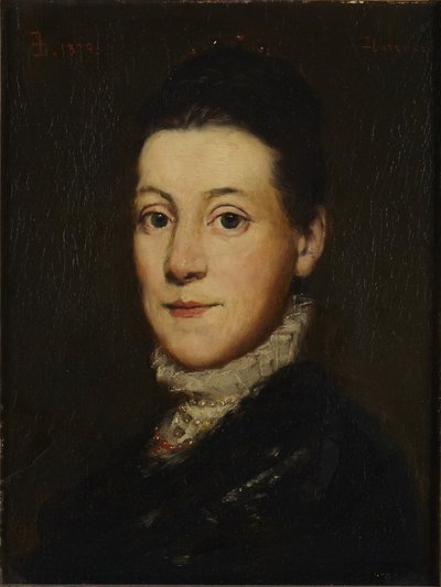 Porträt einer Frau von Frank Duveneck