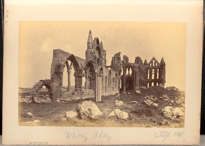 Whitby Abbey von Frank Meadow Sutcliffe