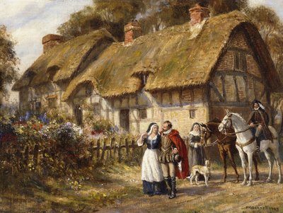 Anne Hathaways Cottage von Frank Moss Bennett