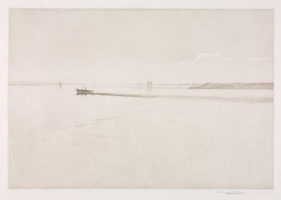 Morgennebel im Hafen von Chichester von Frank Short