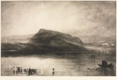 Der Rigi bei Sonnenaufgang, 1910 von Frank Short