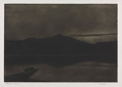 Screel Hill und Urr Water von Kypford von Frank Short