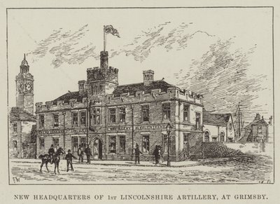 Neues Hauptquartier der 1. Lincolnshire Artillery in Grimsby von Frank Watkins