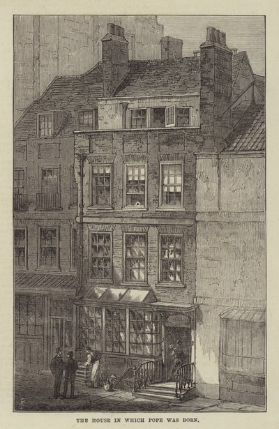 Das Haus, in dem Papst geboren wurde von Frank Watkins