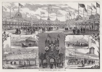 Die Ausstellung der Royal Agricultural Society in York von Frank Watkins