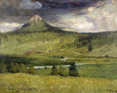 South Castle Creek, ein Tempel der Hügel, Black Hills, South Dakota von Franklin De Haven